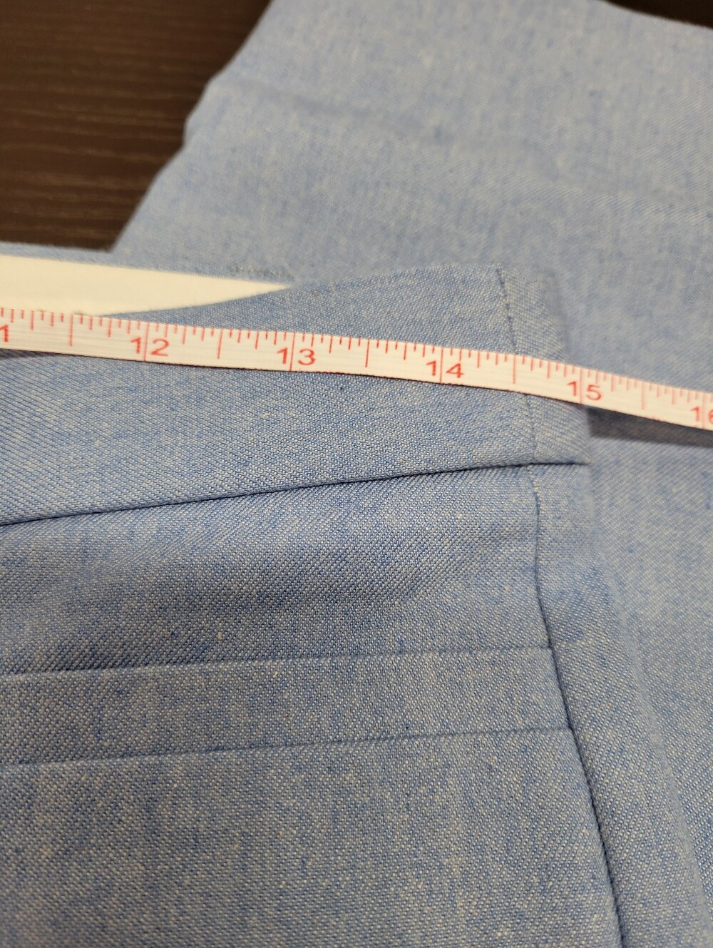 Banana Republic Light Blue Cropped Pants - Picture 7 of 12